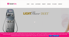Desktop Screenshot of laseron.pl